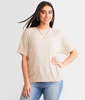 Textured Rib Top