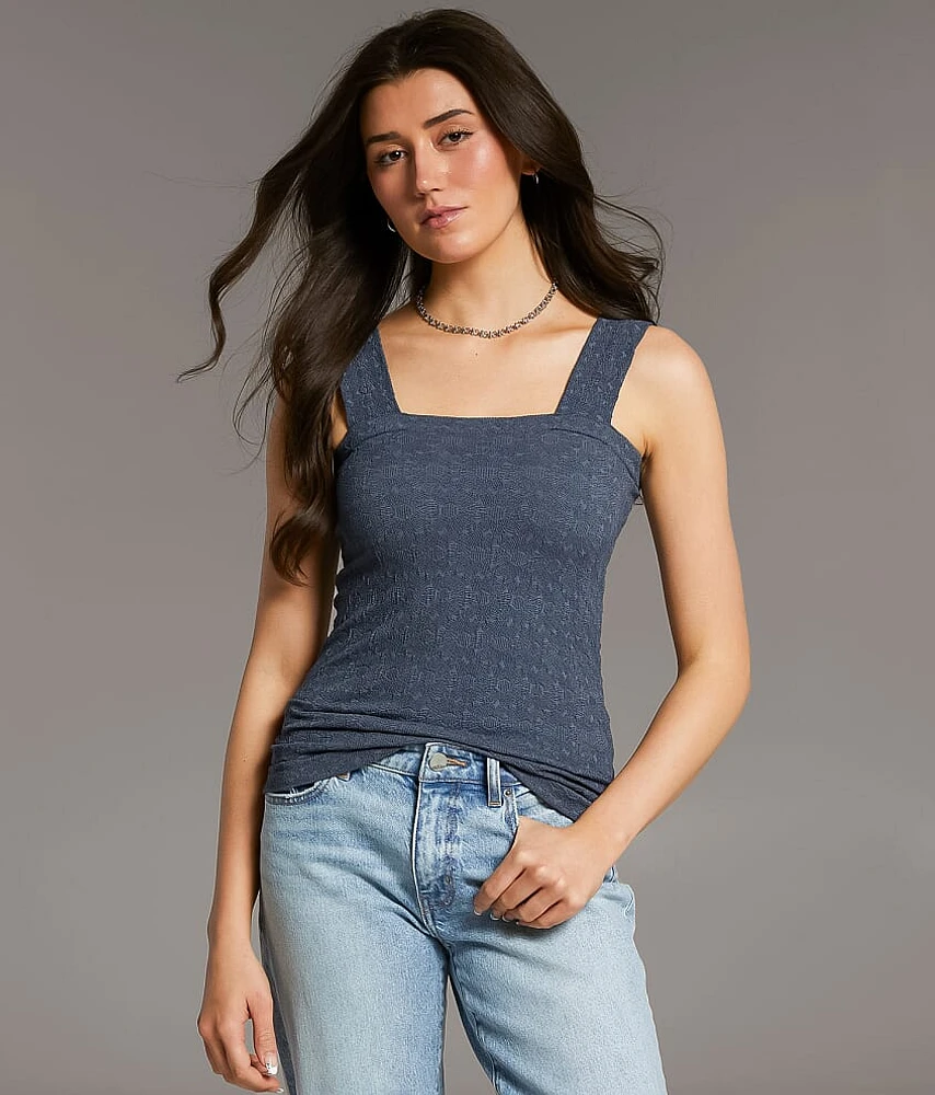 Floral Textured Top