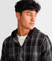 Hooded Flannel Shirt