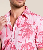 Palm Tree Athletic Performance Stretch Shirt