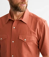 Solid Athletic Stretch Shirt