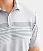 Striped Performance Polo