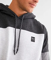 Color Block Hooded Sweatshirt