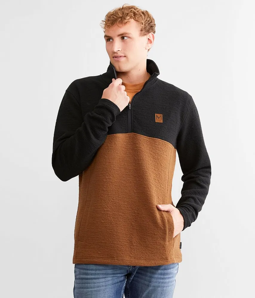 Colorblock Yoke Pullover Sweater