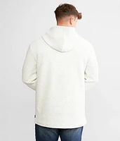 Textured Henley Hoodie
