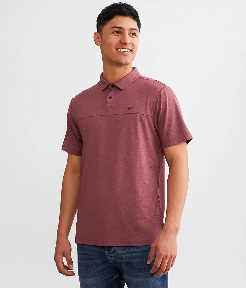 Maven Co-op Perforated Performance Polo