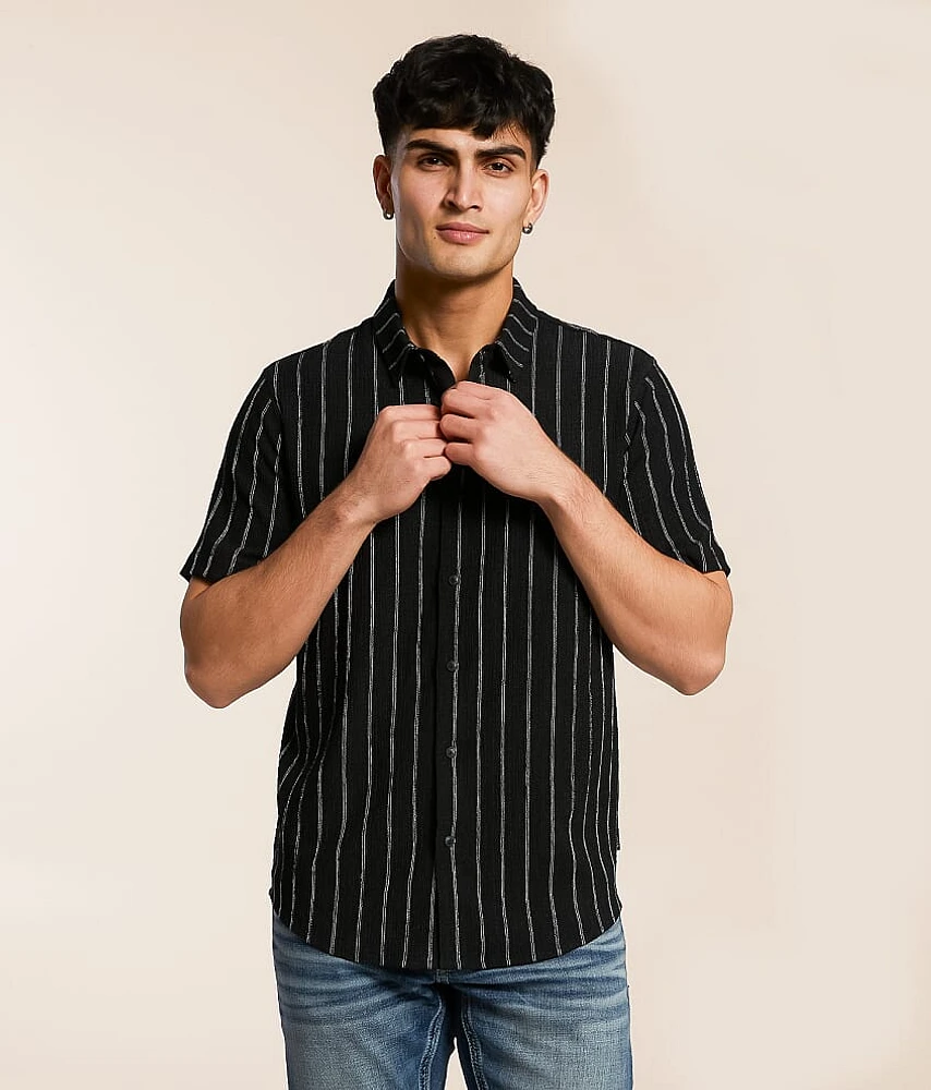Textured Stripe Shirt