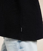 Textured Stretch Shirt