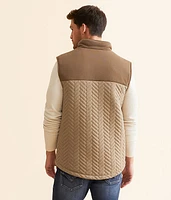Color Block Quilted Vest