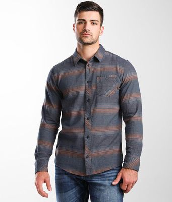 Departwest Striped Flannel Shirt