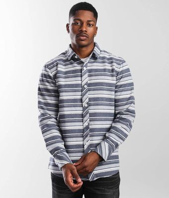 Outpost Makers Striped Flannel Shirt