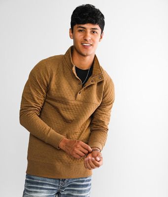 Outpost Makers Quilted Henley Pullover