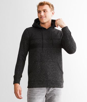 BKE Onyx Reverse Fleece Hooded Sweatshirt
