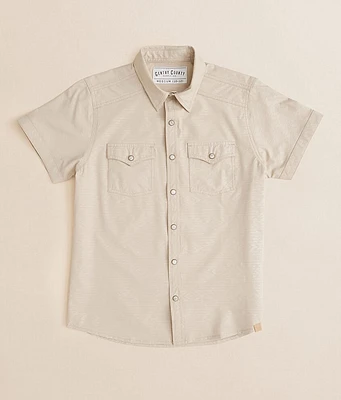 Boys - Tonal Performance Stretch Shirt