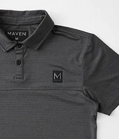 Boys - Striped Performance Polo