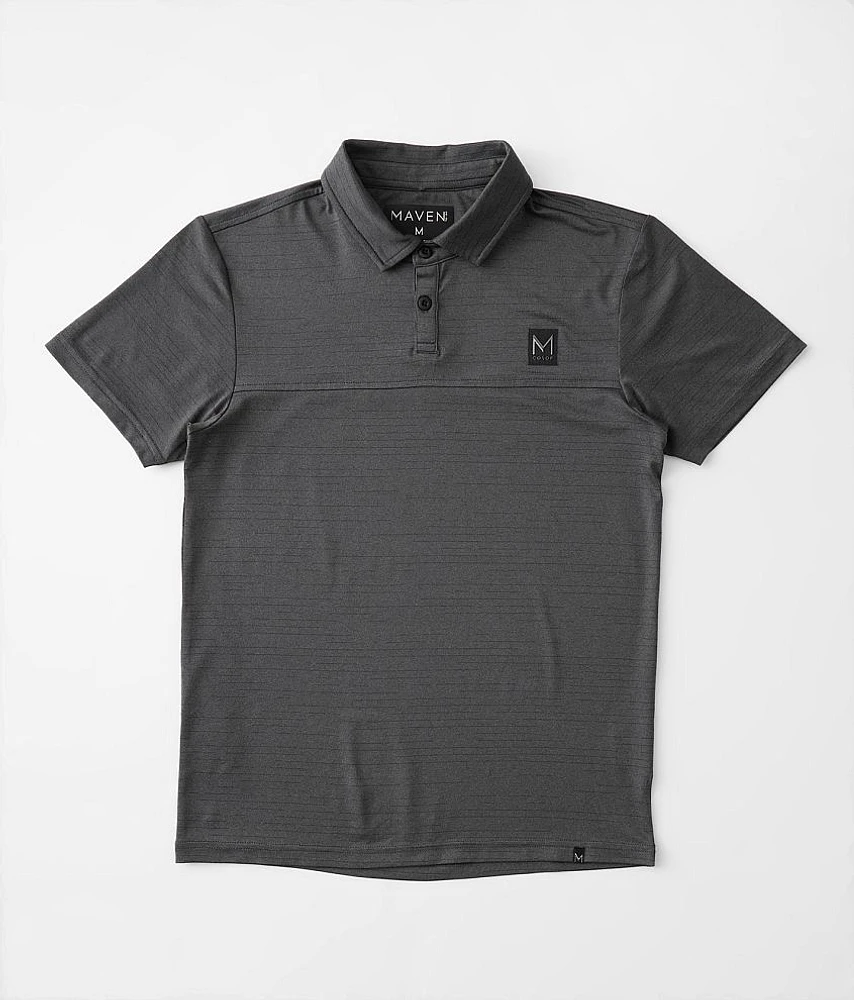 Boys - Striped Performance Polo