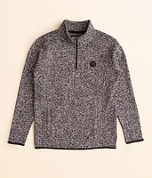 Boys - Maven Co-op Marled Quarter Zip Sweater