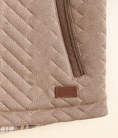 Boys - Color Block Quilted Vest