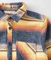 Boys - Striped Flannel Shirt