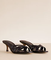 Cary Leather Heeled Sandal
