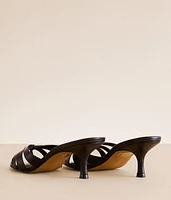 Cary Leather Heeled Sandal