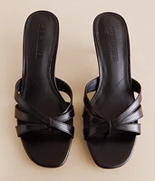 Cary Leather Heeled Sandal