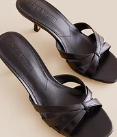 Cary Leather Heeled Sandal