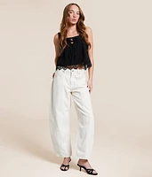 Cary Leather Heeled Sandal