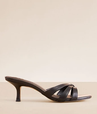 Cary Leather Heeled Sandal