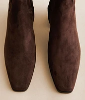 Dusty Leather Ankle Boot