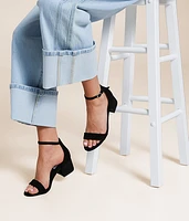 Irenee Heeled Leather Sandal
