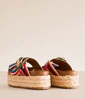 Klare Crochet Flatform Sandal