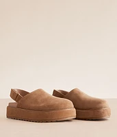 Mellow Leather Platform Clog