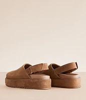 Mellow Leather Platform Clog
