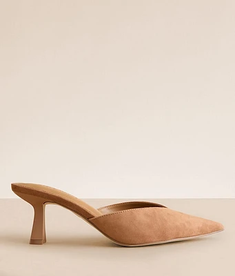 Mod Leather Heeled Shoe