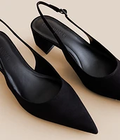 Robyn Leather Slingback Shoe
