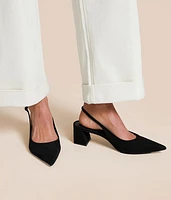 Robyn Leather Slingback Shoe