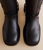 Rocky Stomper Moto Leather Lug Boot