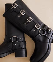 Rocky Stomper Moto Leather Lug Boot