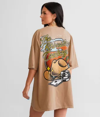 Modish Rebel The Rhinestone Cowboy T-Shirt Dress