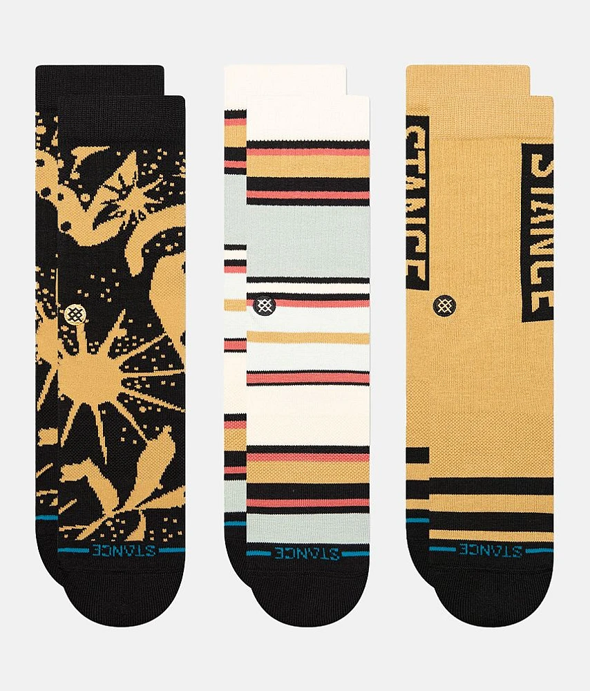 3 Pack Dunes Socks