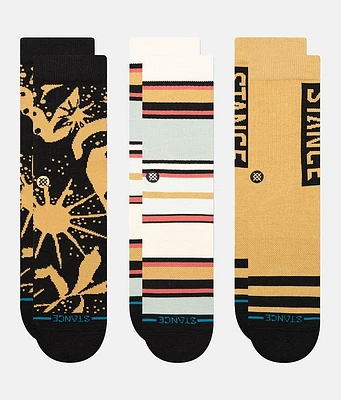 3 Pack Dunes Socks
