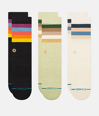 Stance 3 Pack Maliboo Socks