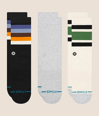 3 Pack Crew Socks