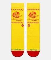 Surfer Boy Pizza Socks
