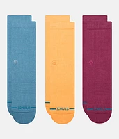 Stance 3 Pack Icon Socks