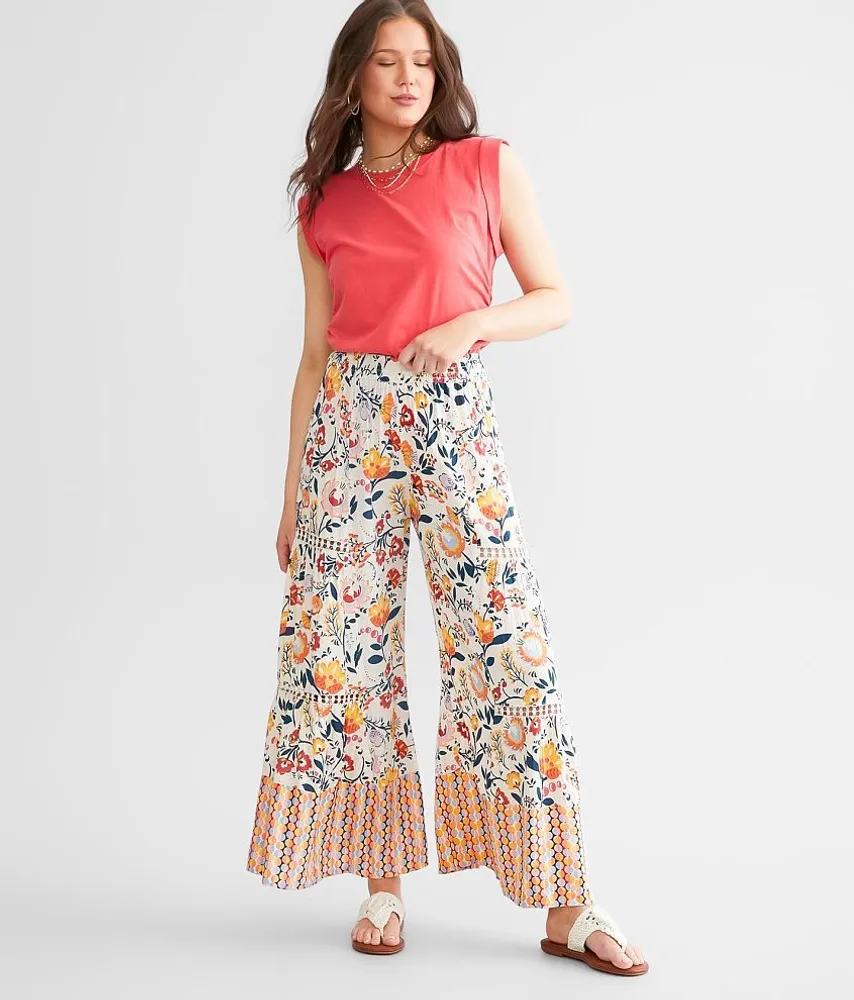 Angie Floral Beach Pant