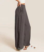 Crinkle Wide Leg Pant