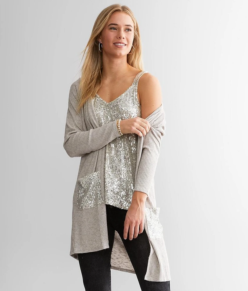 Sequin Sparkle Tank Top