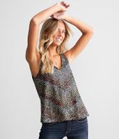 Daytrip Flowy Sequin Tank Top